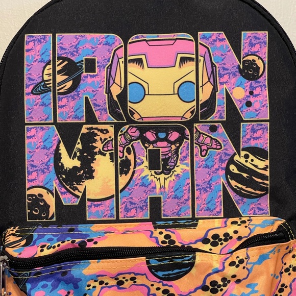 Pop Vinyl Iron Man Backpack - Picture 2 of 5